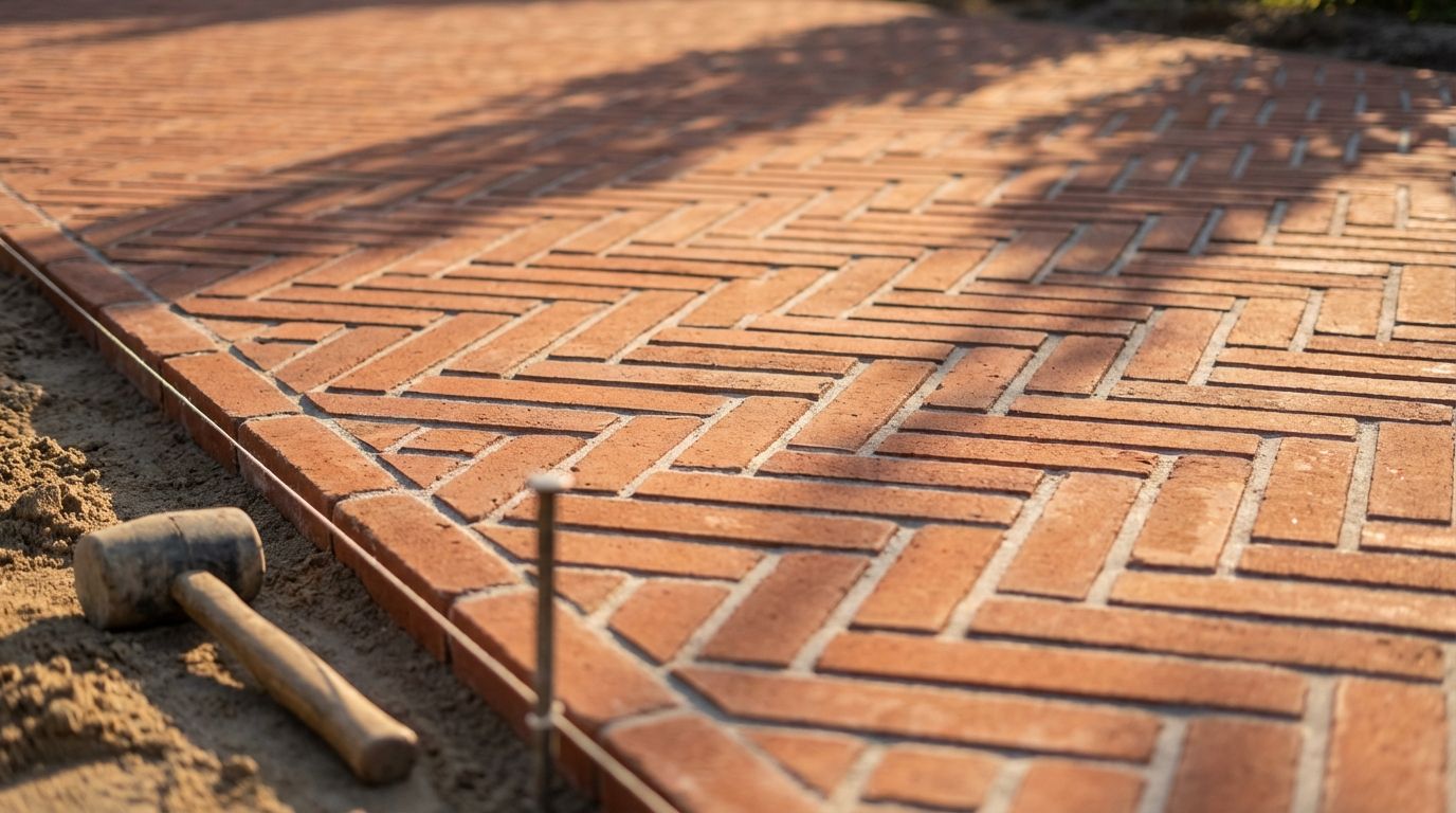 Verbouwing — metselwerk close-up
