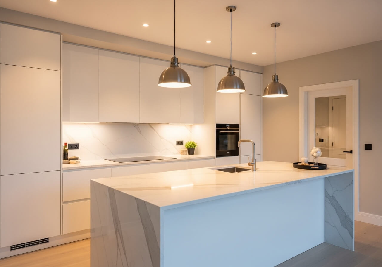 Aanbouw — moderne keuken